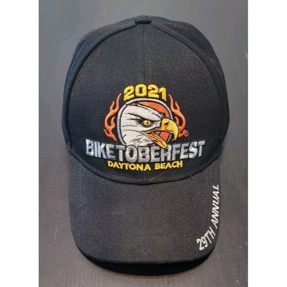 Capsmith Other - 2021 29th Annual BIKETOBERFEST Bike Week Daytona Baseball Cap Black Hat